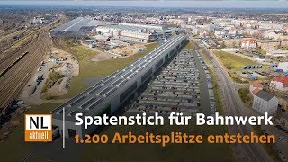 Spatenstich für ICE4-Bahnwerk Cottbus | DB-Vorstand Richard Lutz zum Projekt