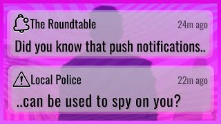 Your Phone Isn't as Private as You Think: Push Notifications Can Be Spied On!
