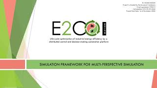 Workflow of a simulation environment for multi-perspective simulation