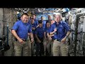 Commander says farewell to Space Station