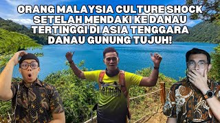 ORANG MALAYSIA CULTURE SHOCK SETELAH MENDAKI KE DANAU TERTINGGI DI ASIA TENGGARADANAU GUNUNG TUJUH!