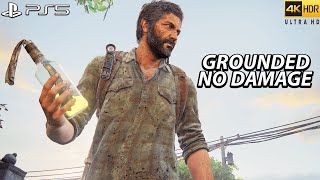 The Last Of Us Part 1 Remake Aggressive Gameplay - Bill's Town ( GROUNDED / NO DAMAGE ) | 4K/60FPS