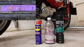 ACF50 Vs Muc Off \u0026 WD40  - Is There A Cheaper Alternative to ACF50? - Protection test