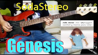 Génesis Soda Stereo MTV Unplugged   Cover Bajo - Bass