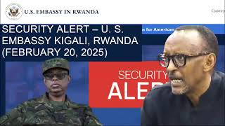 X- SPACE :  RWANDA - AMERICA YATANZE IMBUZI YO KUDATEMBERA KUBERA UMUTEKANO MUKE