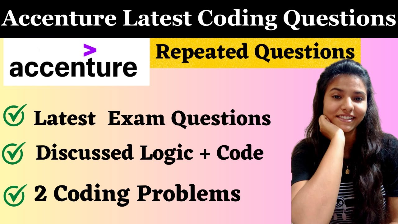 Accenture Latest Coding Questions | Staircase Problem GFG | Coding ...