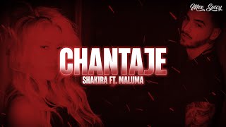 Shakira - Chantaje ft. Maluma (Letra/Lyrics)