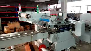 Automatic bath bomb shrink packing machine