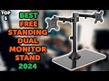 5 Best Free Standing Dual Monitor Stand | Top 5 Free Standing Dual Monitor Desk Stands in 2024