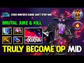 TRULY BECOME OP MID By Qojqva Void Spirit Aghs Scepter + OC Build Brutal Juke & Kill 7.37 Dota 2