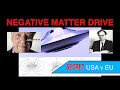 UFO Negative Matter Science EU v USA