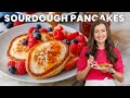 Homemade Sourdough Pancakes – Super Soft and Fluffy!