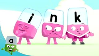 Alphablocks - A Lesson in Pink | Learn to Read | Phonics for Kids | Learning Blocks