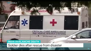 Indian soldier dies after being rescued from disaster