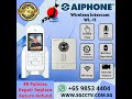 Wireless Video Intercom WL 11 AIPHONE Singapore Cordless Video Phone World Largest Intercom Japan