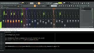 python(FoxDot) + FL Studio MIDI