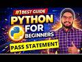 #29 Pass Statement in Python | Python Tutorials For Beginners