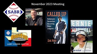 Houston SABR Nov23 Meeting Video