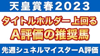 【天皇賞春2023 予想】タイトルホルダーを上回るA評価の推奨馬！良馬場におけるラップ適性ならこの馬を狙いたい！