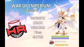 [ ROM SEA ] Hellraios WOE vs INFINITE | OXOX | VINCERE | 7Sea | ELITES