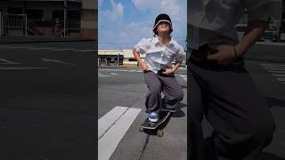 日本で！？ストリートスケートボード #longboard #ロンスケ #longboarder