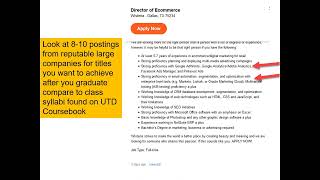 UT Dallas JSOM MS Marketing Careers and Outcomes