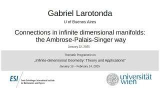 Gabriel Larotonda - Connections in Grassmann manifolds