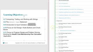 CIS 60 Visual Basic - Chapter 4 Activities