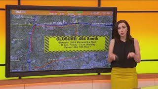 Weekend road closures 10-1-2021