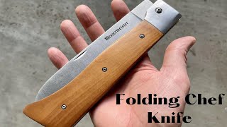 Messermeister Folding Chef Knife.