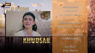 Khudsar Episode 40 | Teaser | ARY Digital Drama