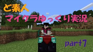 【Minecraft】ど素人マイクラゆっくり実況 part7    「欲がないとこうなるよ...」