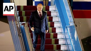 Russia's Vladimir Putin arrives in Vietnam for state visit