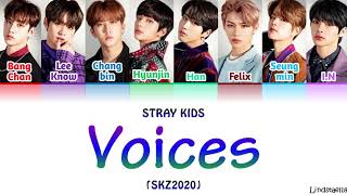 Stray Kids VOICES SKZ2020 colorcodedlyrics Han Rom Eng