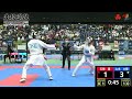 【決勝！】「第42回全国高等学校空手道選抜大会」男子個人組手 55kg 決勝戦！ 五味蓮 vs 山本大雅