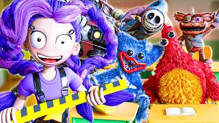 LILY & HUGGY WUGGY at SCHOOL?! Poppy Playtime 5 Animation