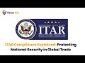 ITAR Compliance Explained | Protecting National Security in Global Trade | Reconbee