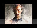 painting classic oil portraiture with a simplified grisaille method