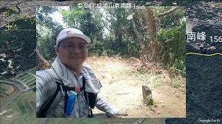 2024-05-18月眉紅淡縱走 (四腳亭車站-大坑埔山-月眉砲台-長命山-大水堀山-紅淡山-三坑車站)