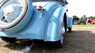 Auto Union DKW IFA F7 - 2 stroke sound - [HD]