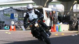 第４７７回　へなちょこライダー走行会１９　さくらさん　０の字練習