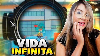 COMO FICAR COM VIDA INFINITA NO FREE FIRE 😱