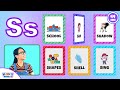 Miss V Teaching Kids 6 Words ABC Digital Flashcards - Learning English Vocabulary