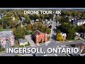 Discover Ingersoll from Above 🚁 | Stunning 4K Drone Views of Ontario's Hidden Gem 🌿✨