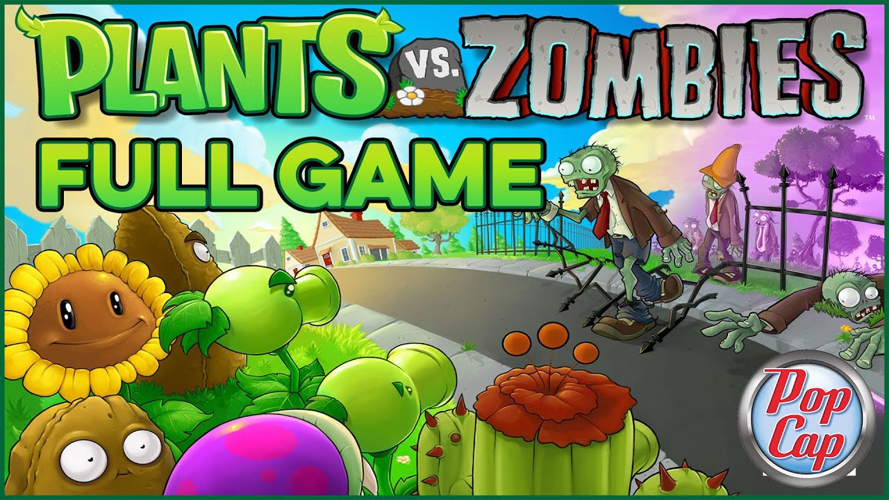 Plants Vs Zombies Pc 2009 By Popcap Full Game 1080p60 Hd
