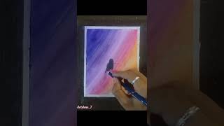beautiful girl with guitar oil pastel colour #shorts #youtubeshorts #shortsvideo