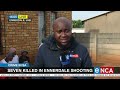 Crime in SA | Seven killed in Finetown attack