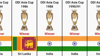 ODI Asia Cup Winners List | Cricket Asia Cup Winners List All Time | ODI Asia Cup 2023