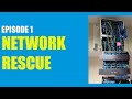 Network Rescue - Small Office Rack Relocated and Beautified