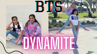 BTS - DYNAMITE | KPOP Dance Cover | Abhinaya- the dancing duo
